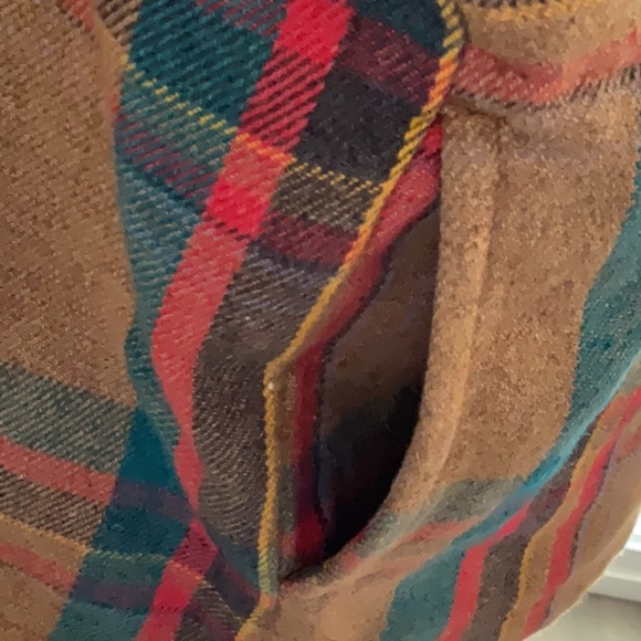 Toad & Co Flannel zipped hooded top - Picture 5 of 7